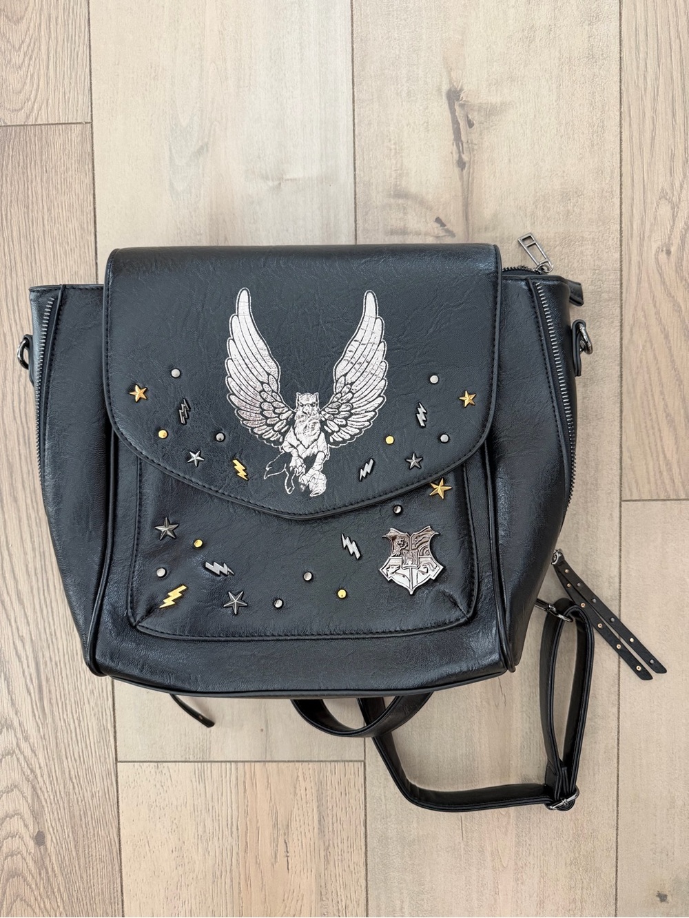 New Harry Potter Hippogriff Studded Mini Backpack - BoxLunch Exclusive